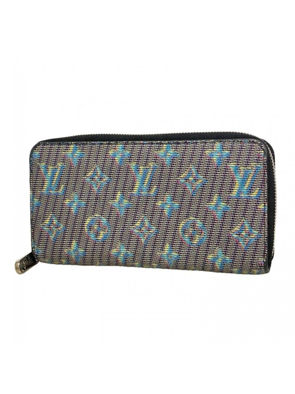 Louis Vuitton Wallet Monogram LV Pop Zippy Blue